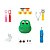 Набор для лепки Зубастик 5 цветов Joy-Doh CROC-250 pot